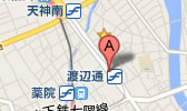 渡辺通り地区MAP