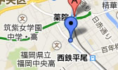 薬院地区MAP